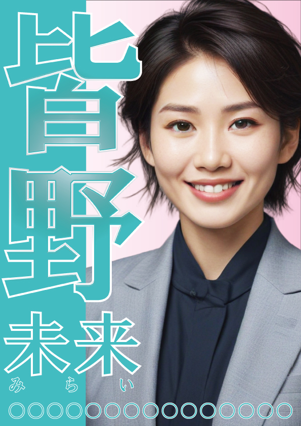 選挙ポスター